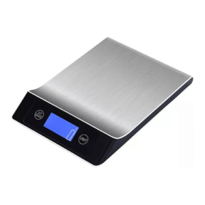 Accurate 15 Kg Smart Electronic Kitchen Scale with Stainless Steel Plate