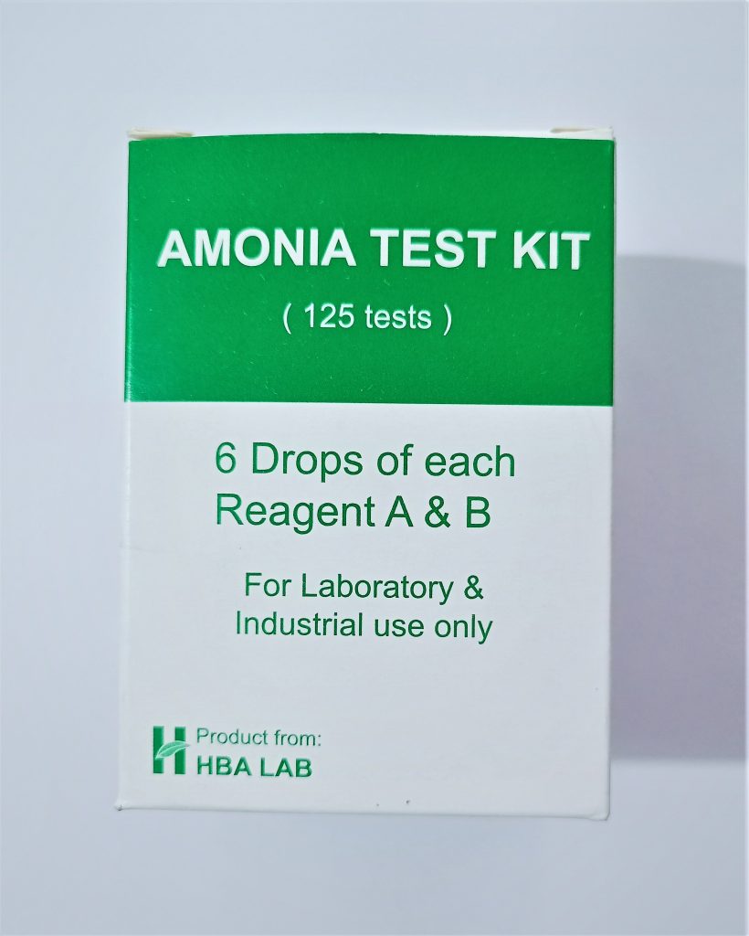 Ammonia Test Kit HBA Lab 125 Test - Japan Digital Scientific Store